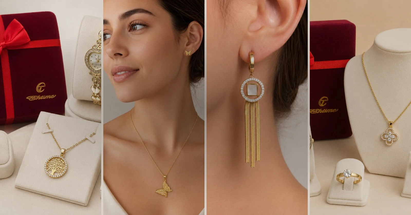 Idées cadeaux de Noël : coffrets, parures et boucles d’oreilles Lova Bijoux